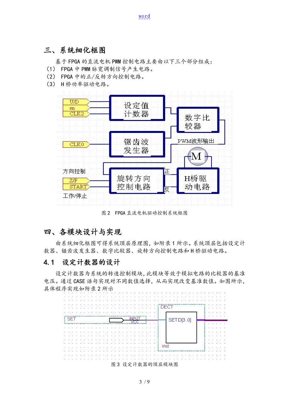 直流电机地PWM控制系统_第3页