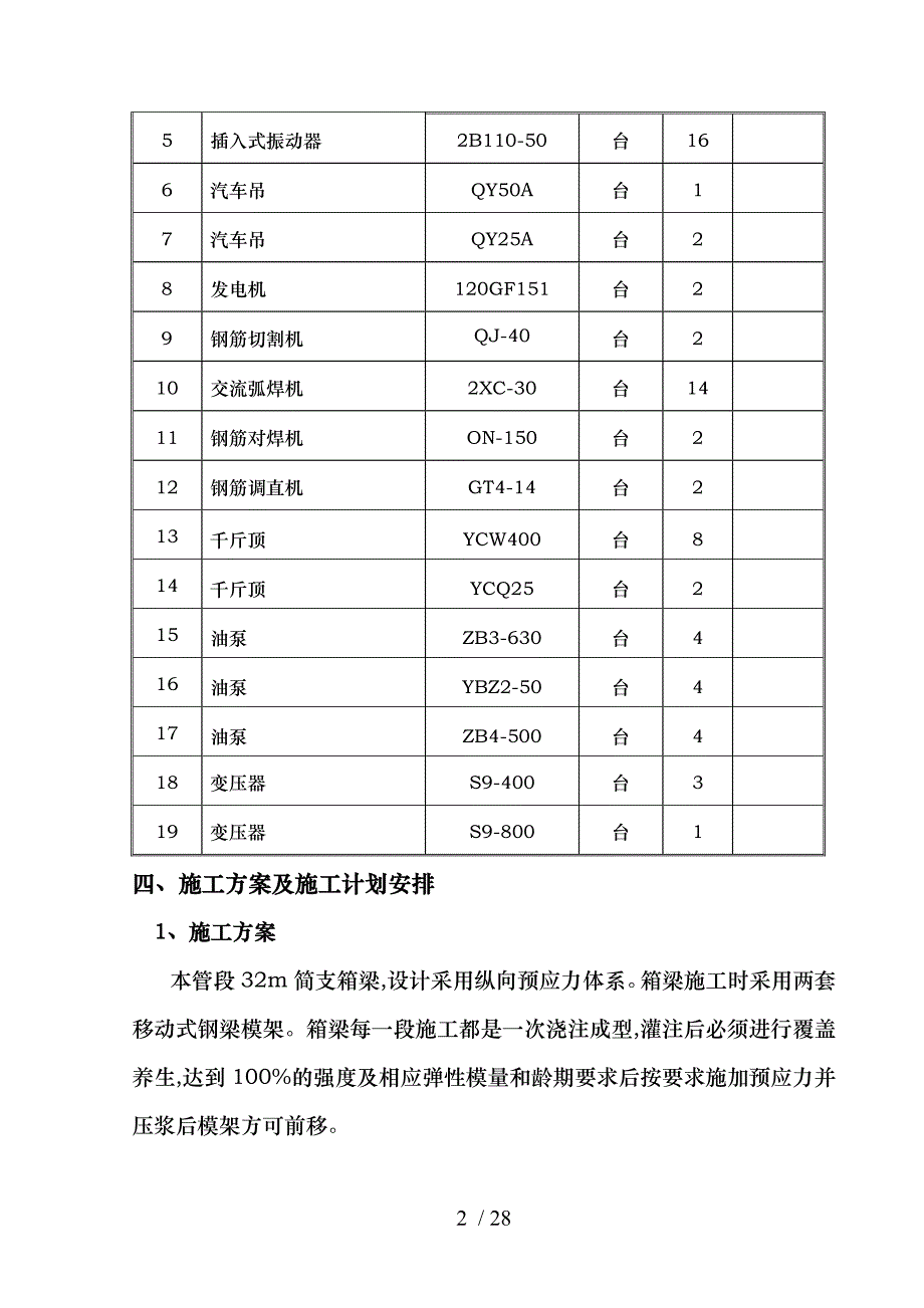 移动模架工程施工设计方案_第2页