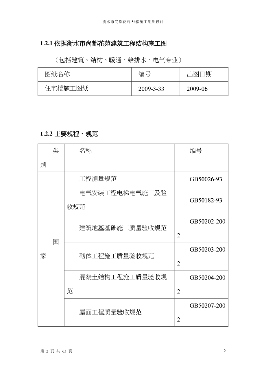 建筑工程技术毕业设计方案doph_第2页