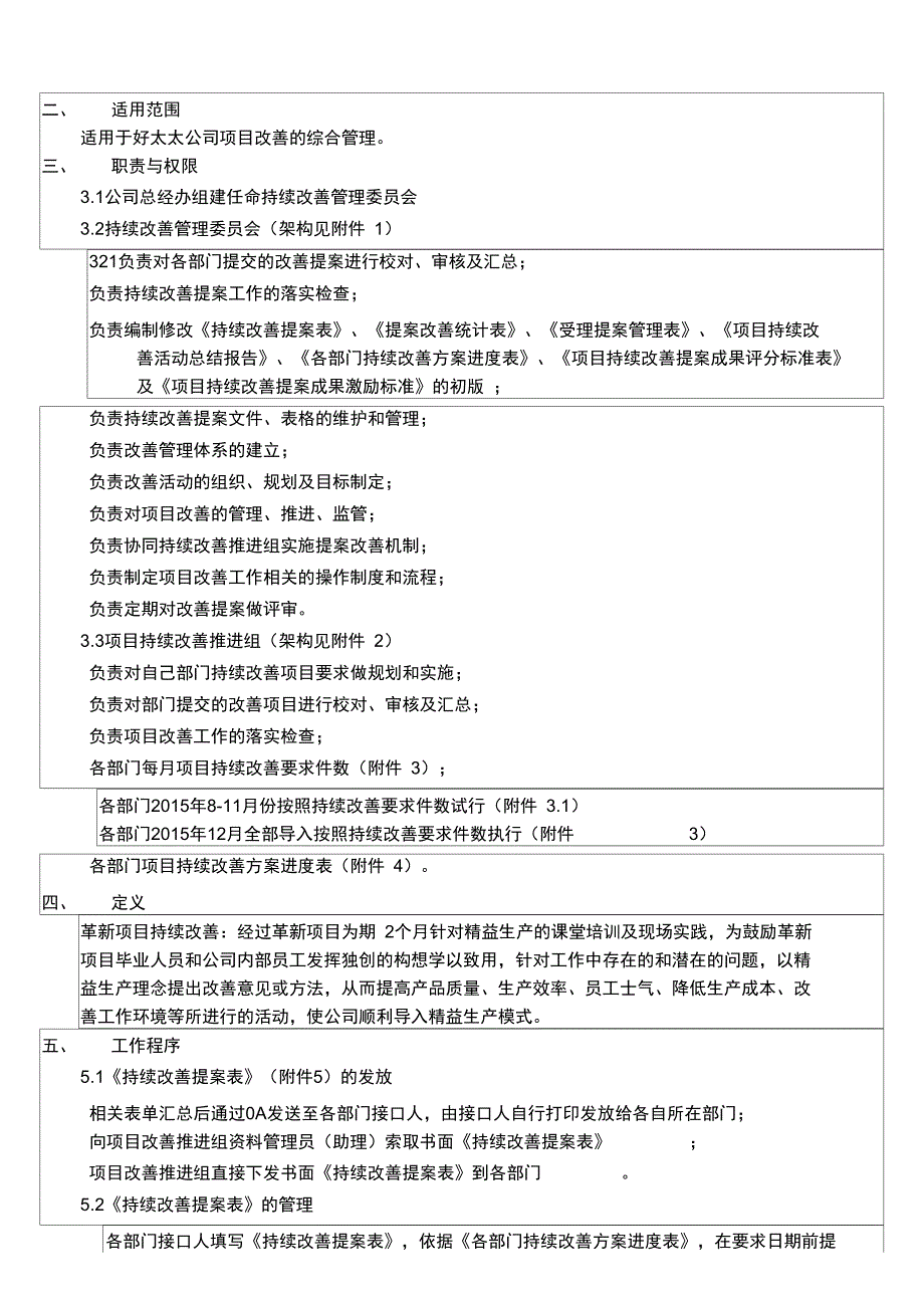 革新项目持续改善管理规定_第2页