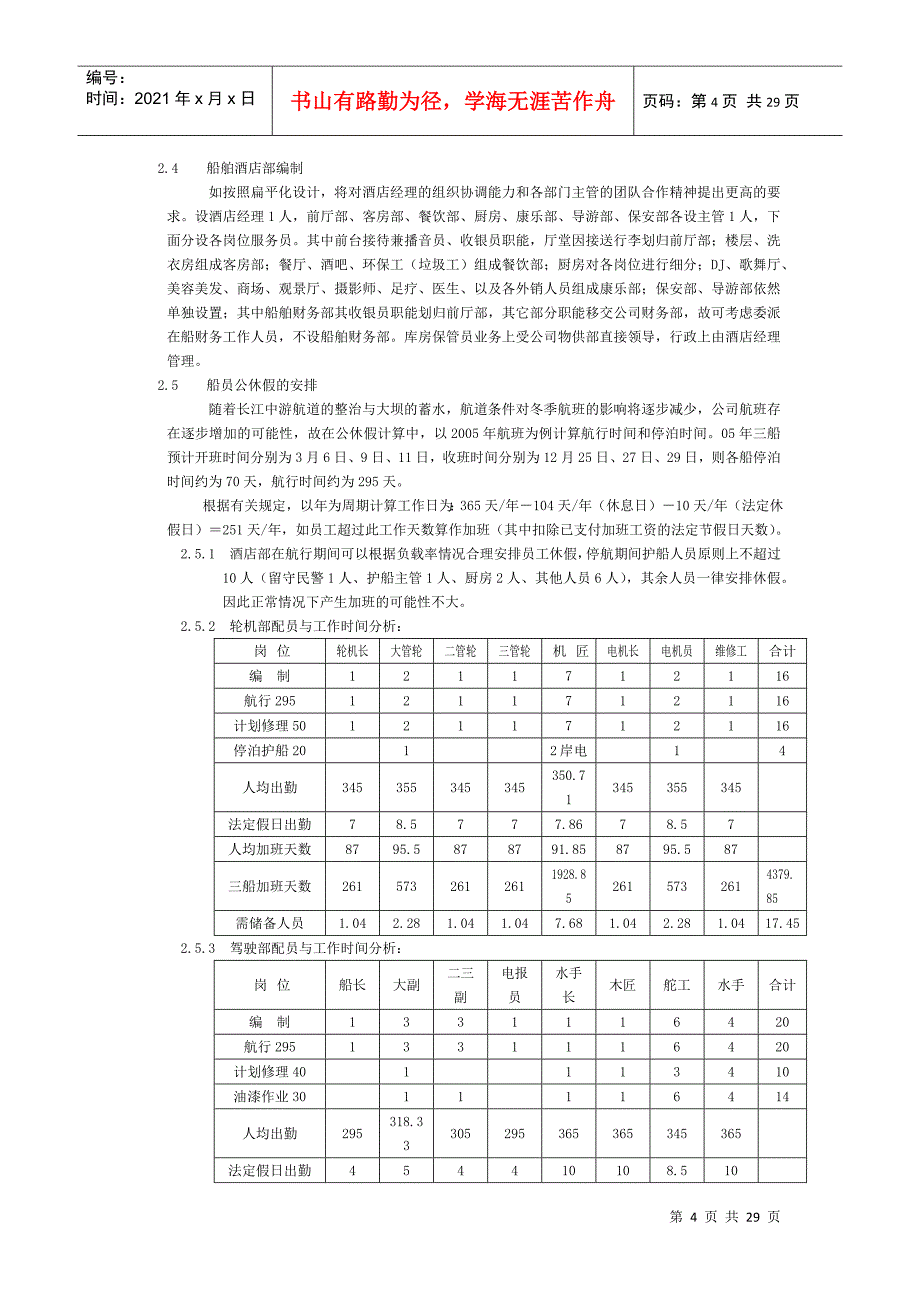 人力资源管理体系设计草案_第4页