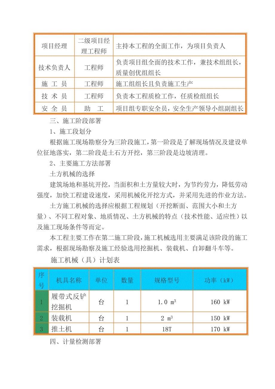 土石方平场施工方案_第5页