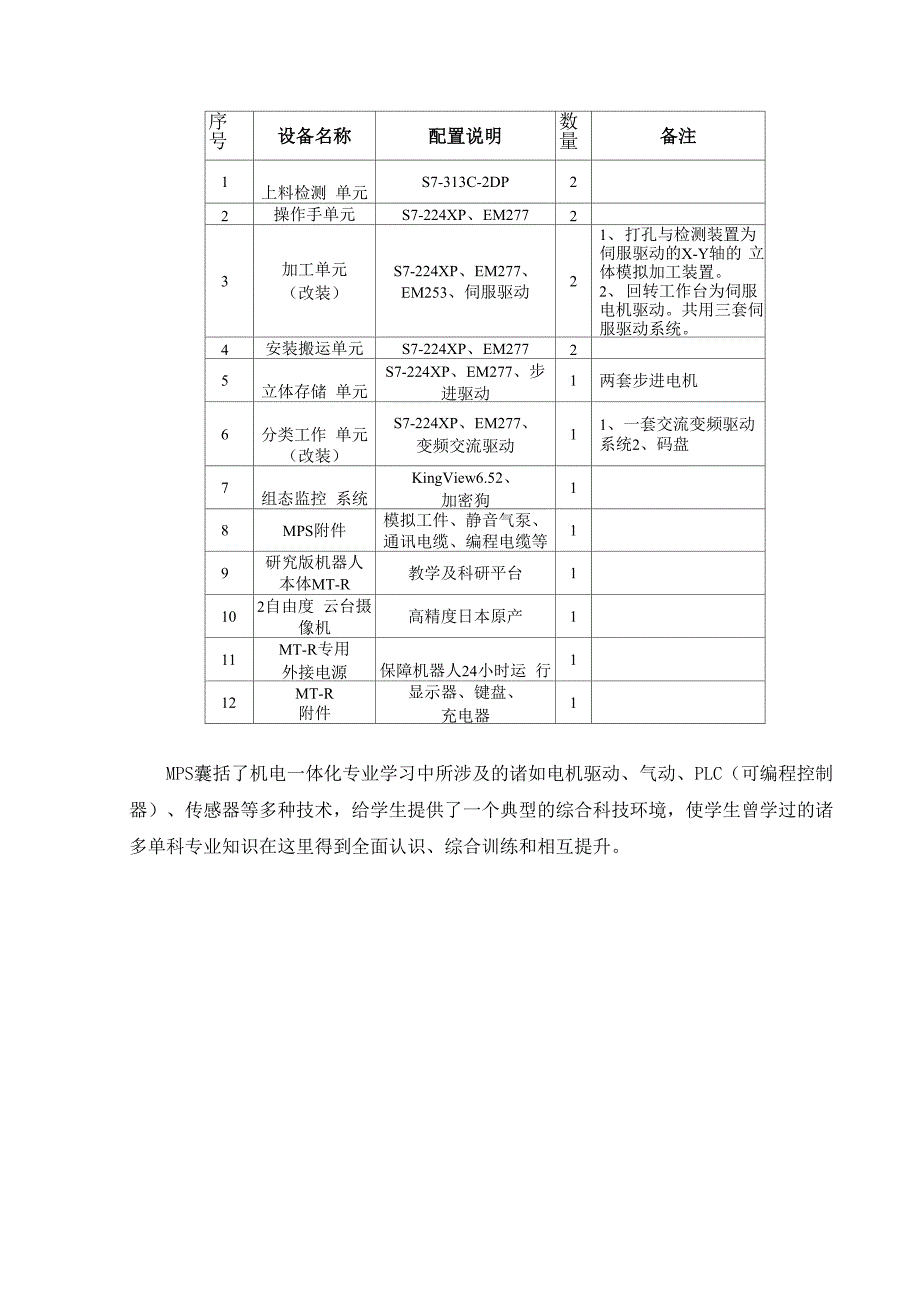 机电一体化技术综合课程设计指导书_第4页