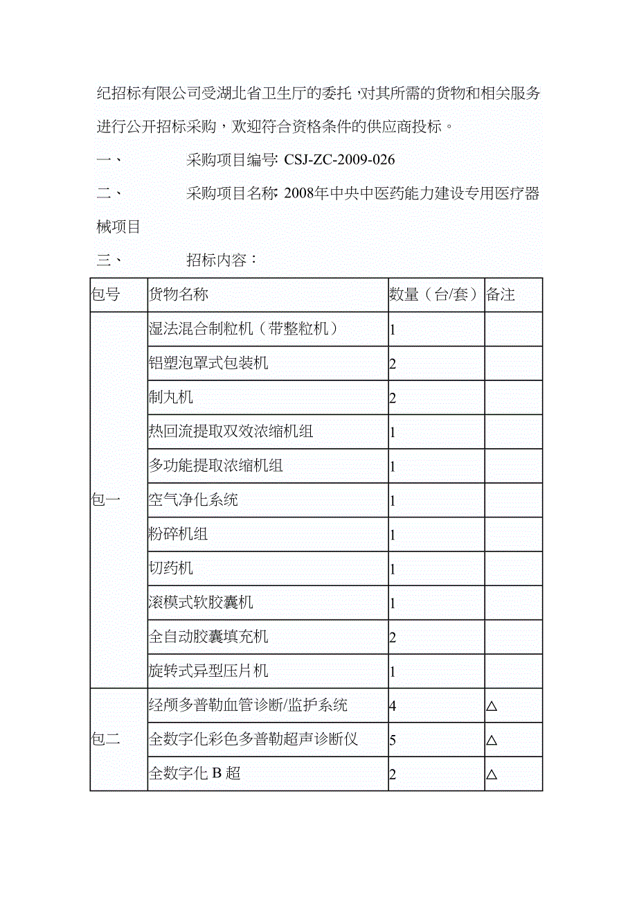 甘肃省招标中心受甘肃省中医院委托_第4页