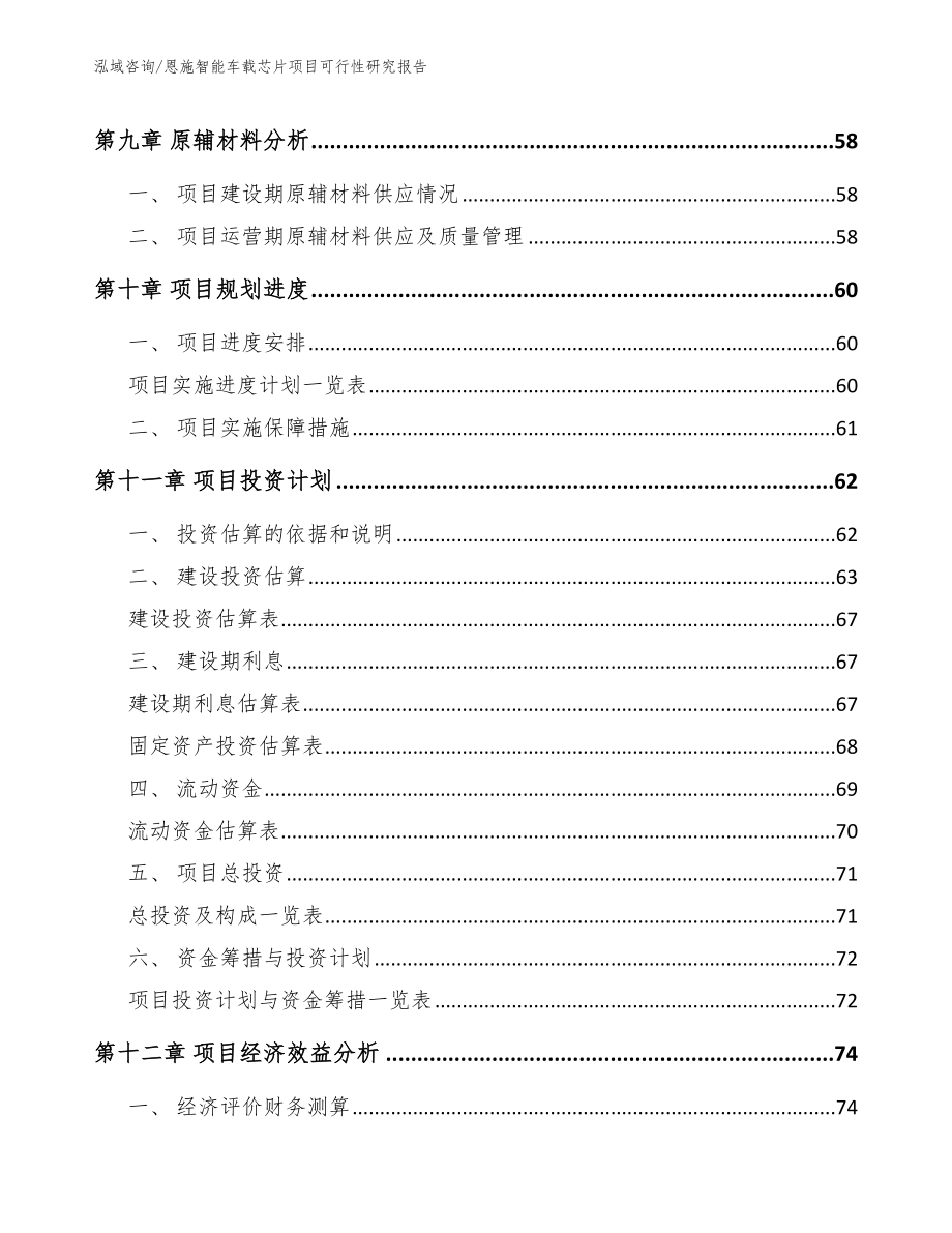 恩施智能车载芯片项目可行性研究报告_模板范本_第4页