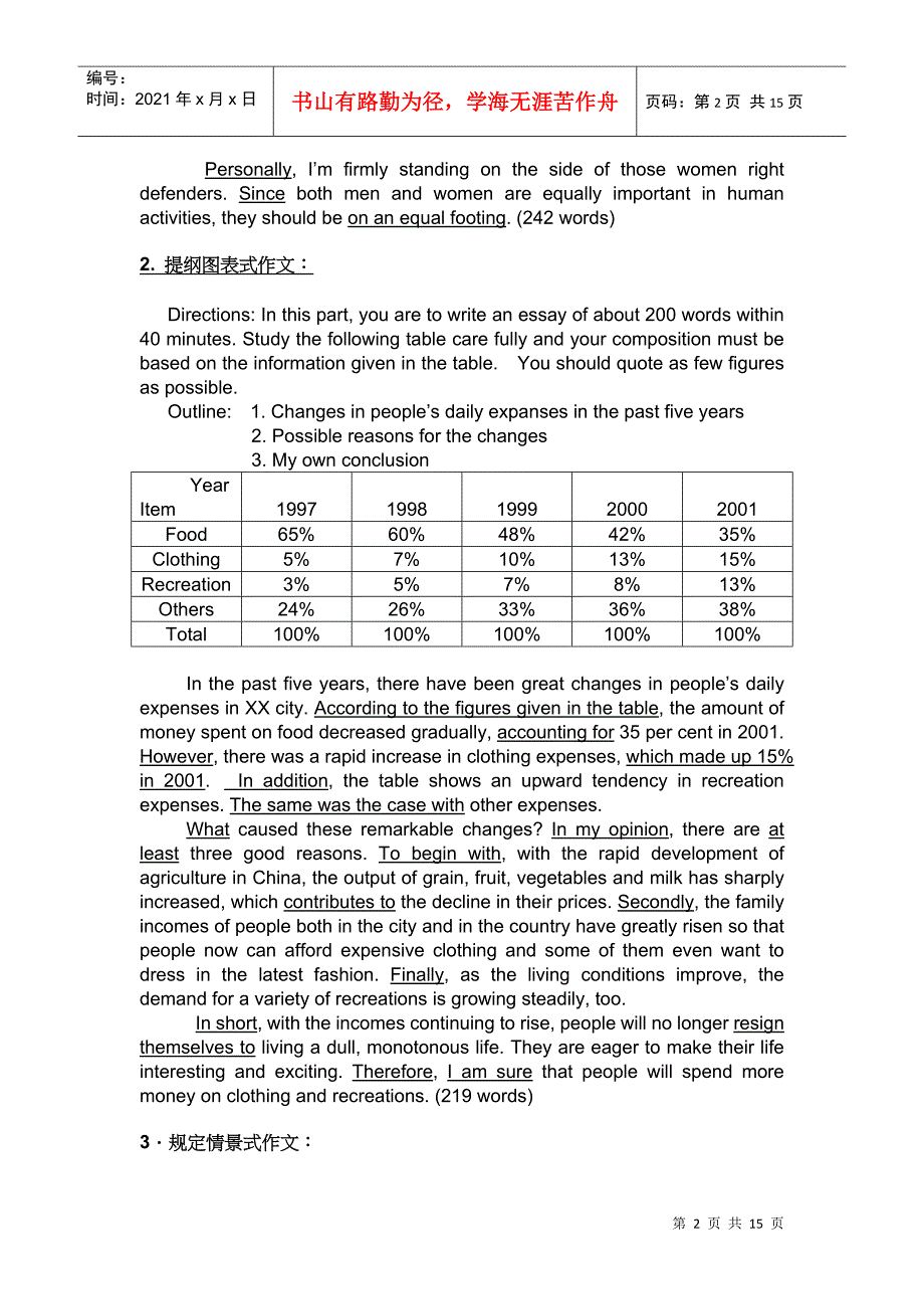 考研英语写作讲座_第2页