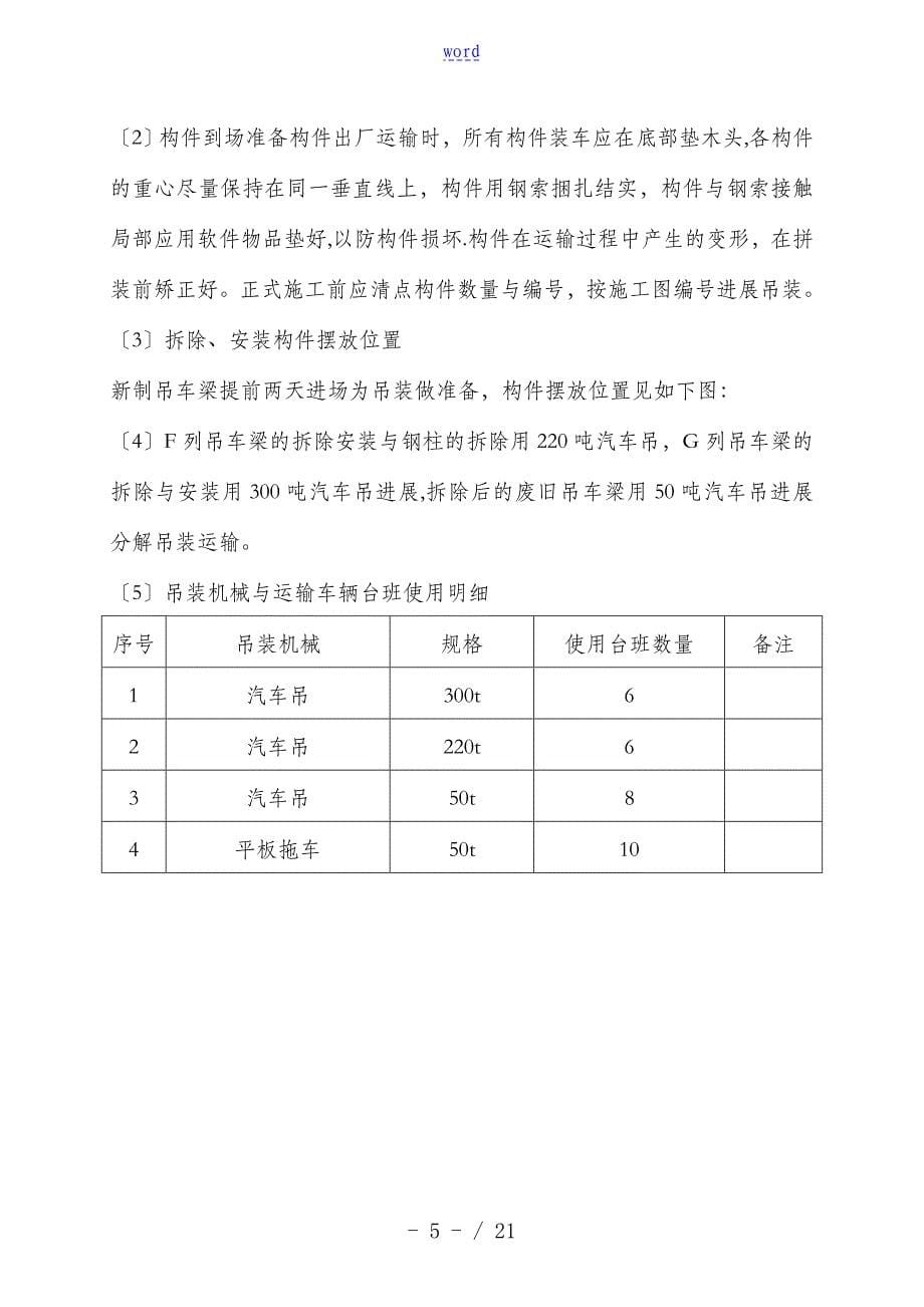 吊车梁钢结构专项施工方案设计_第5页