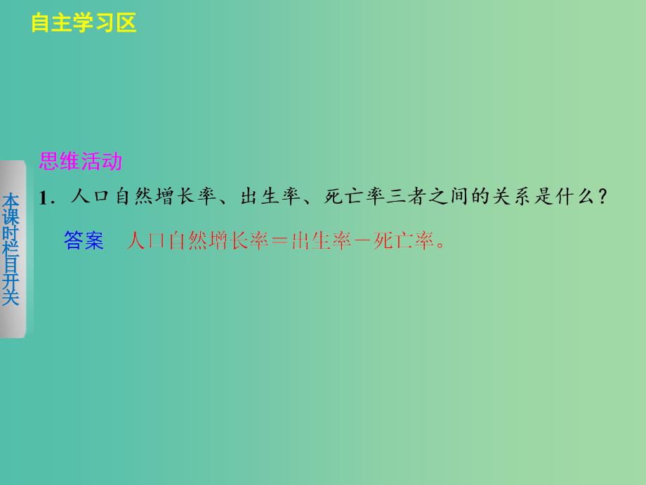 高中地理 1.1《人口增长模式》课件 湘教版必修2.ppt_第4页