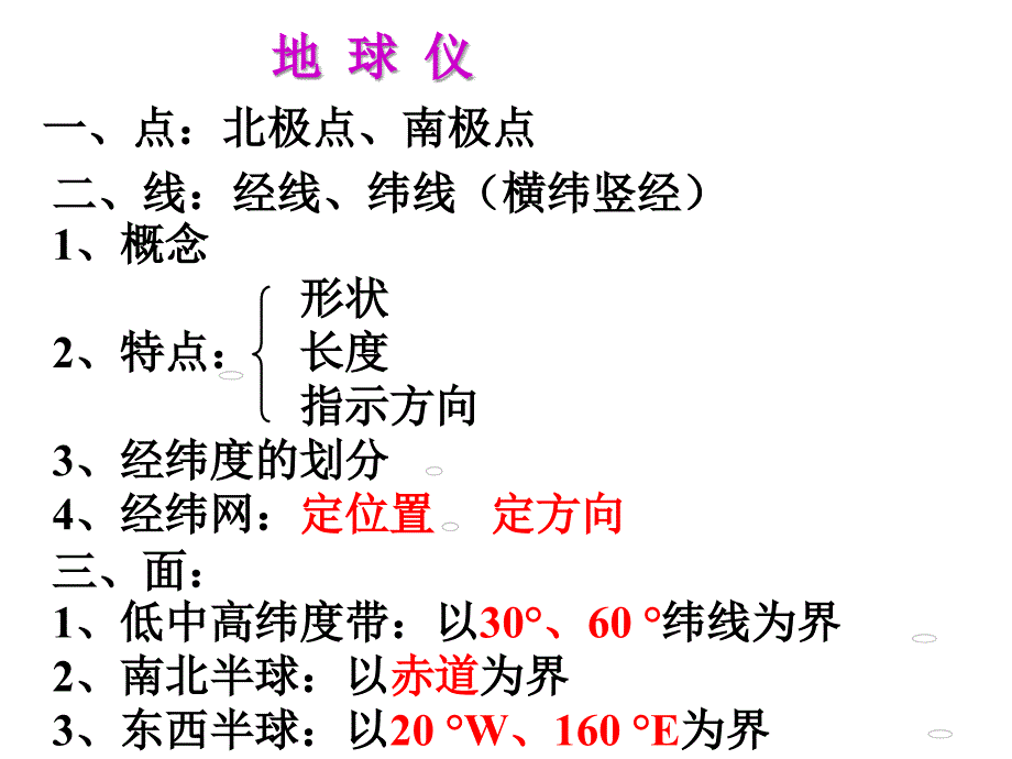 七年级地地球和地图经纬网_第2页