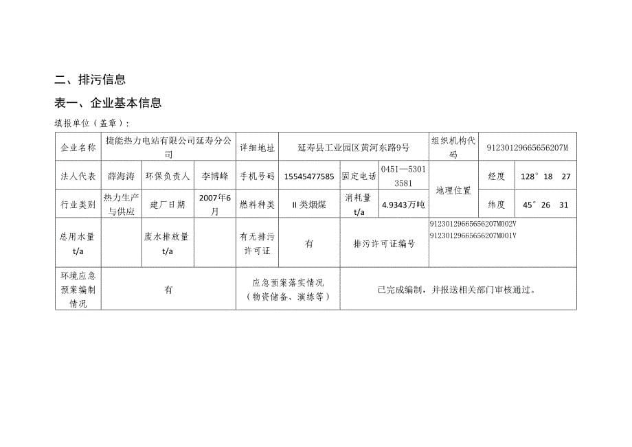 捷能热力电站有限公司延寿分公司一厂、二厂2021年4季度白皮书.docx_第5页