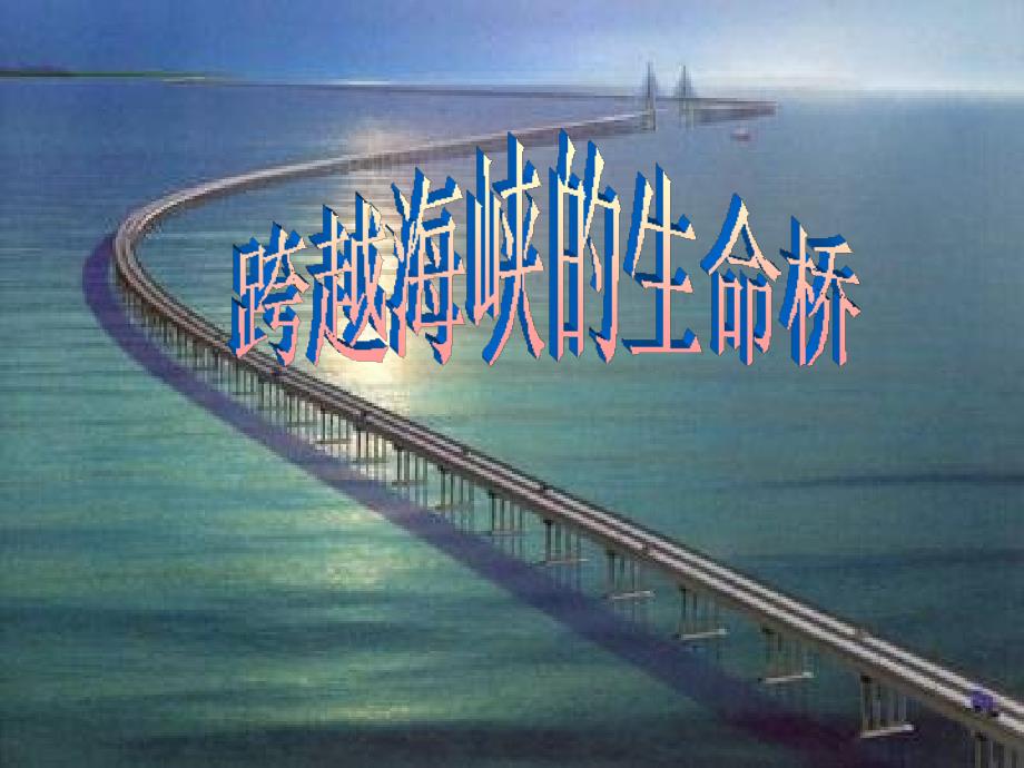 《跨越海峡的生命桥》课件_第4页