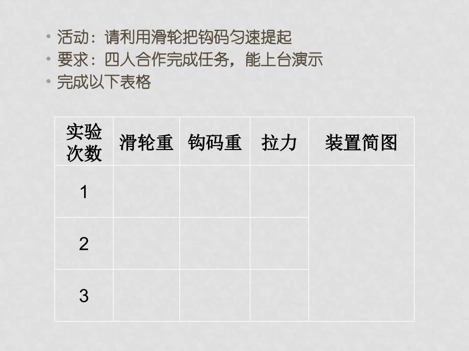 九年级物理上册：二、滑轮课件 苏科版滑 轮_第3页