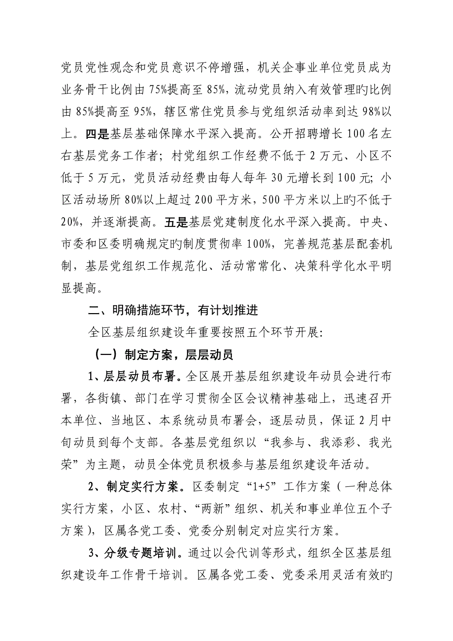江北基层组织建设年实施方案_第3页
