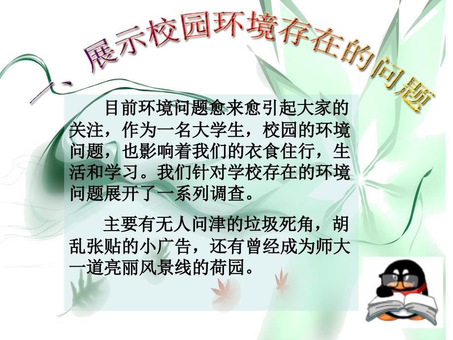 《校园环境调查》PPT课件.ppt_第4页