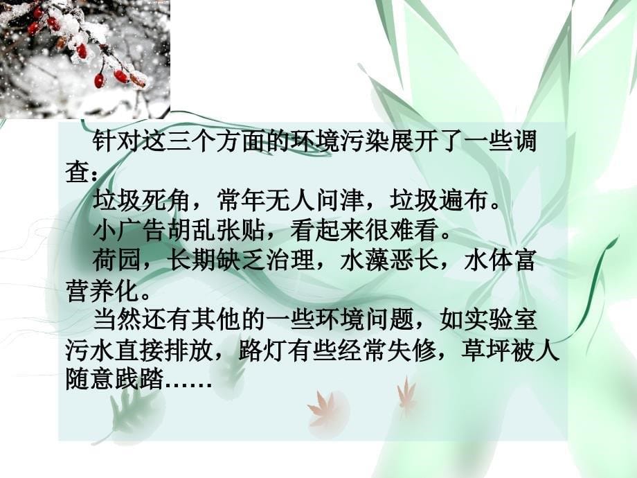 《校园环境调查》PPT课件.ppt_第5页