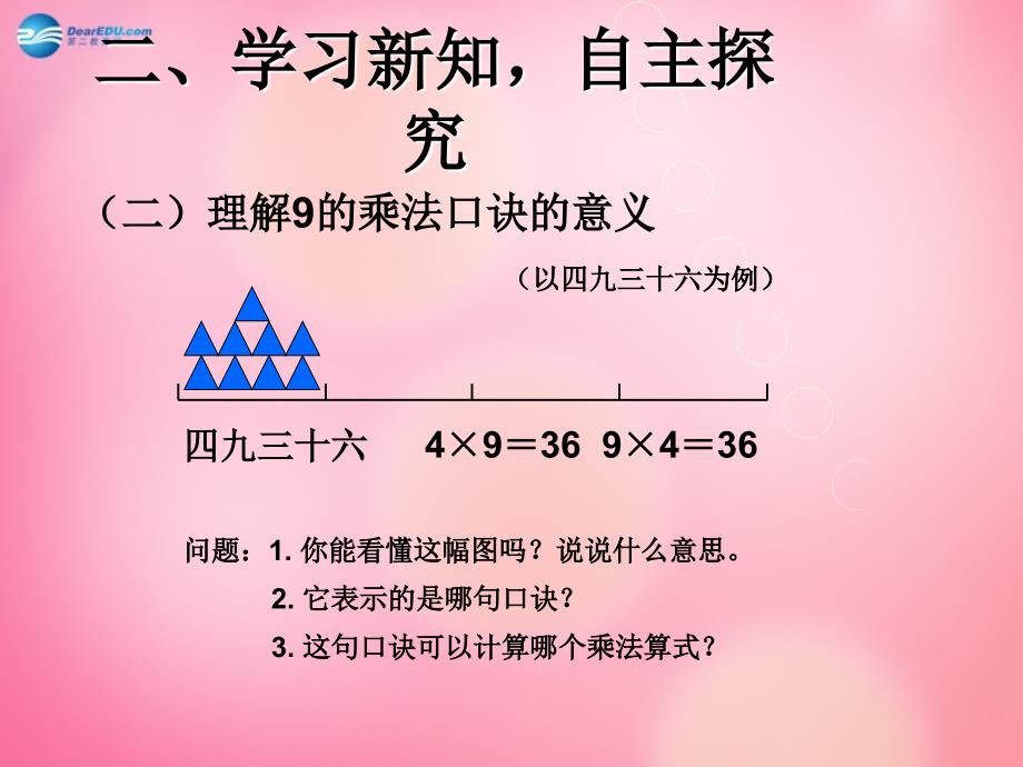 9的乘法口诀9的乘法口诀课件新人教版_第4页