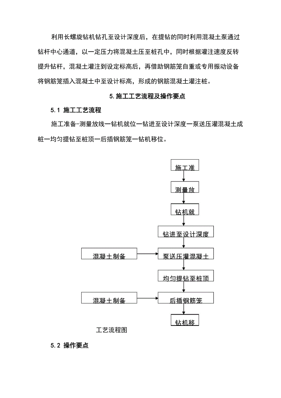 长螺旋钻孔灌注桩施工工法_第2页