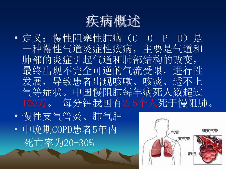 慢阻肺社区健康知识讲座ppt课件_第2页