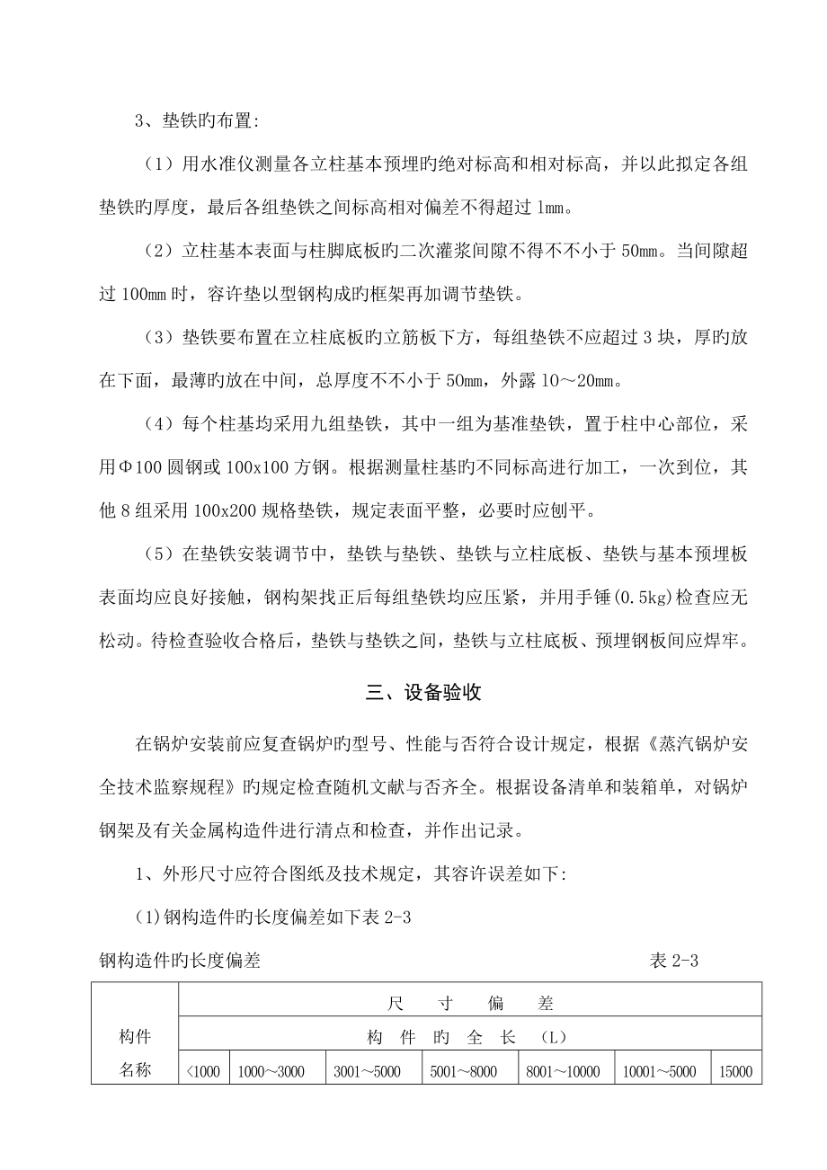 典型锅炉安装标准工艺_第4页