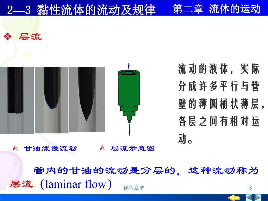 3粘性流体的流动及规律上课课堂_第3页