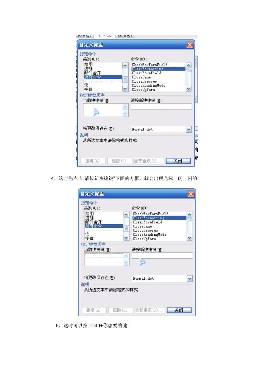 快速去掉WORD格式.doc_第5页