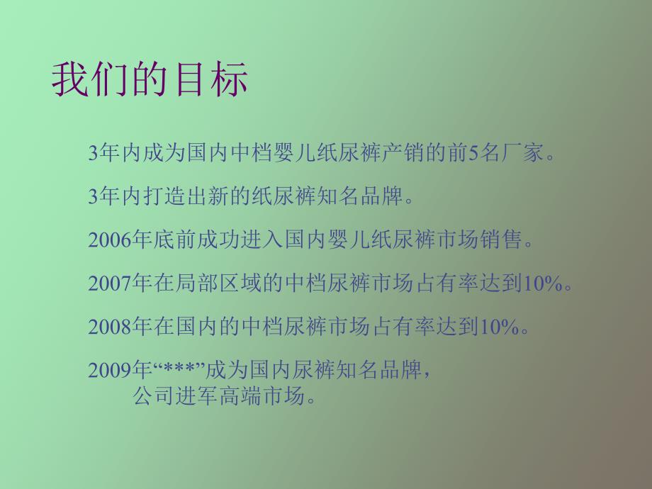 婴儿纸尿裤营销管理_第2页