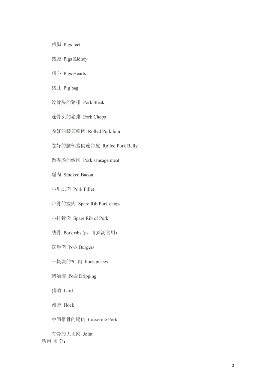 超市食品英语.doc_第2页
