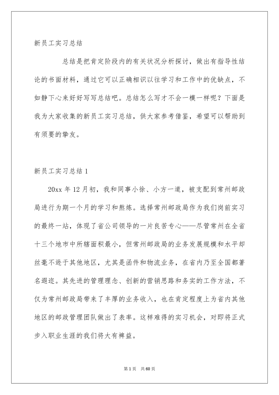 新员工实习总结_第1页