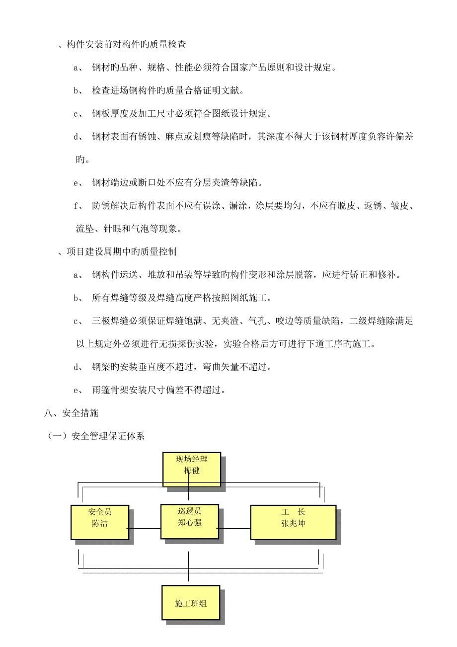 雨棚施工工艺13541(工程部).doc_第5页