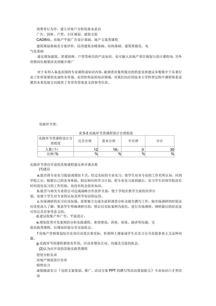 房地产行业人才需要调研报告_第5页