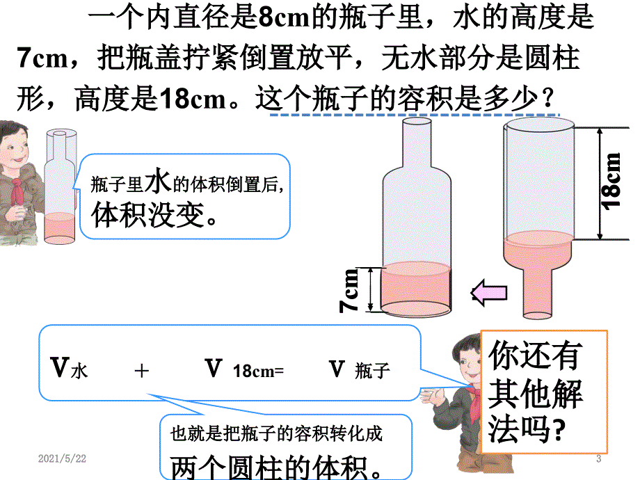 新人教版六下年级数学第三单元圆柱与圆锥解决问题例7_第3页