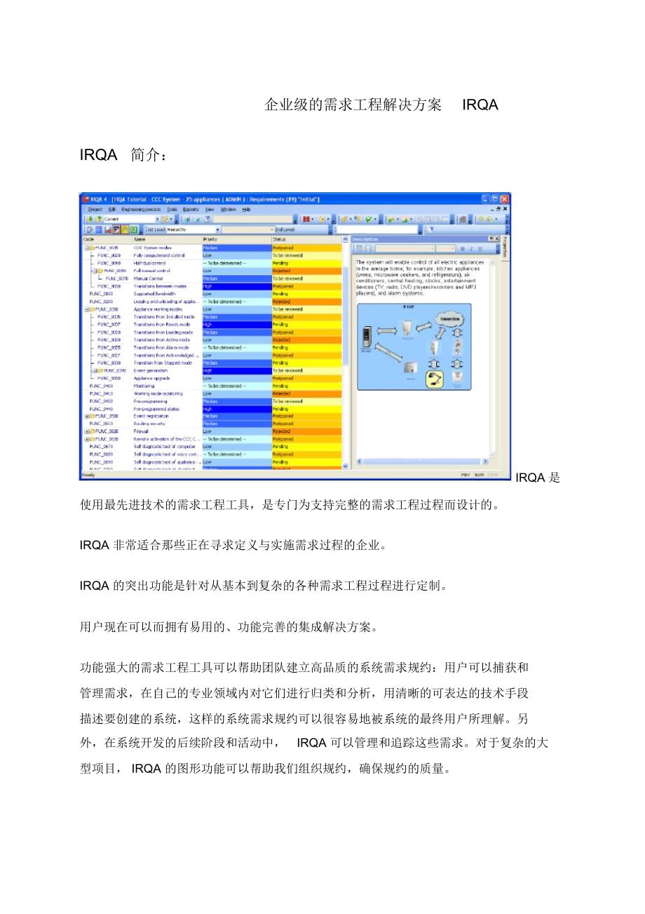 需求管理工具IRQA_第1页