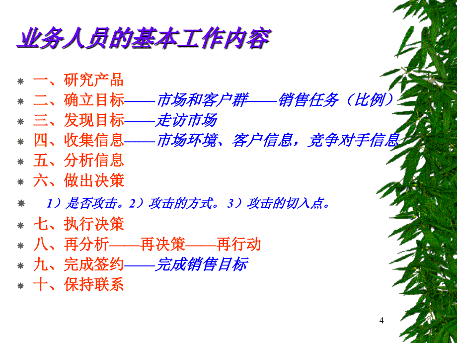 销售工作大SI_第4页