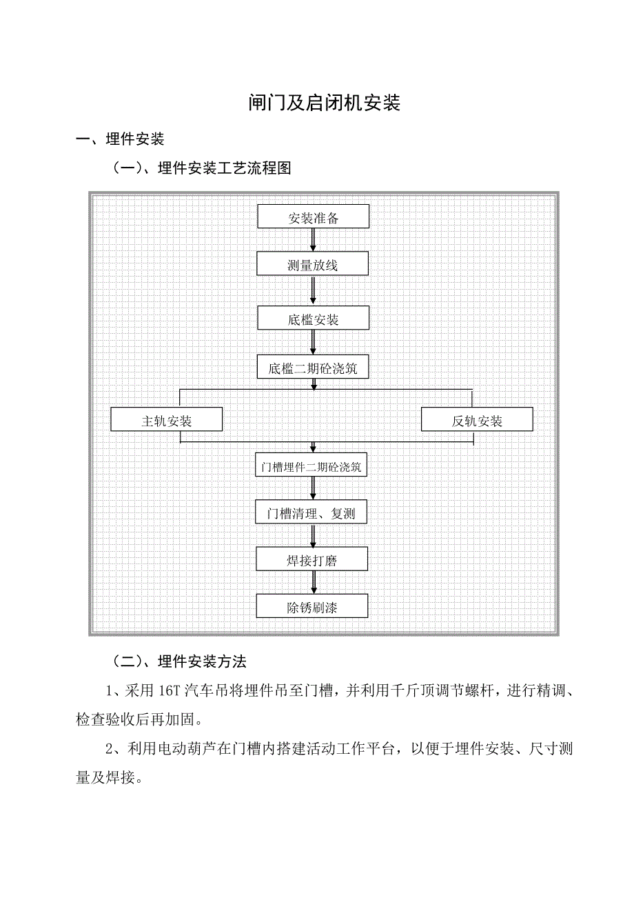 闸门及启闭机安装.doc_第1页