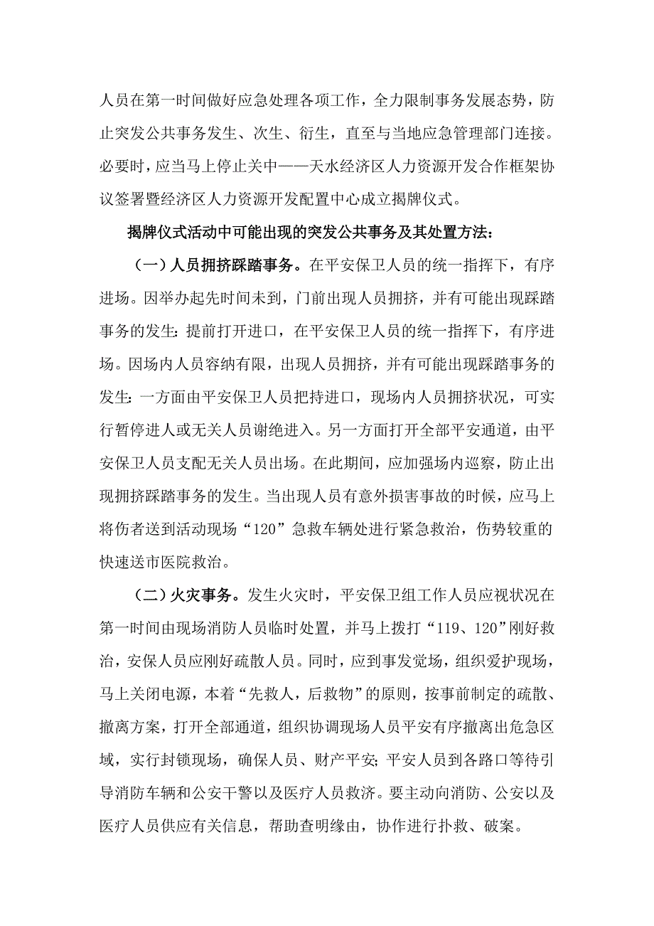 大型活动安全保障方案_第4页