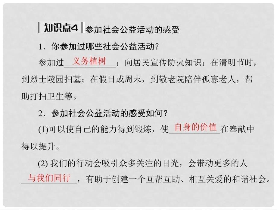 九年级政治 第一单元 第二课 第2课时 承担对社会的责任课件 人教新课标版_第5页