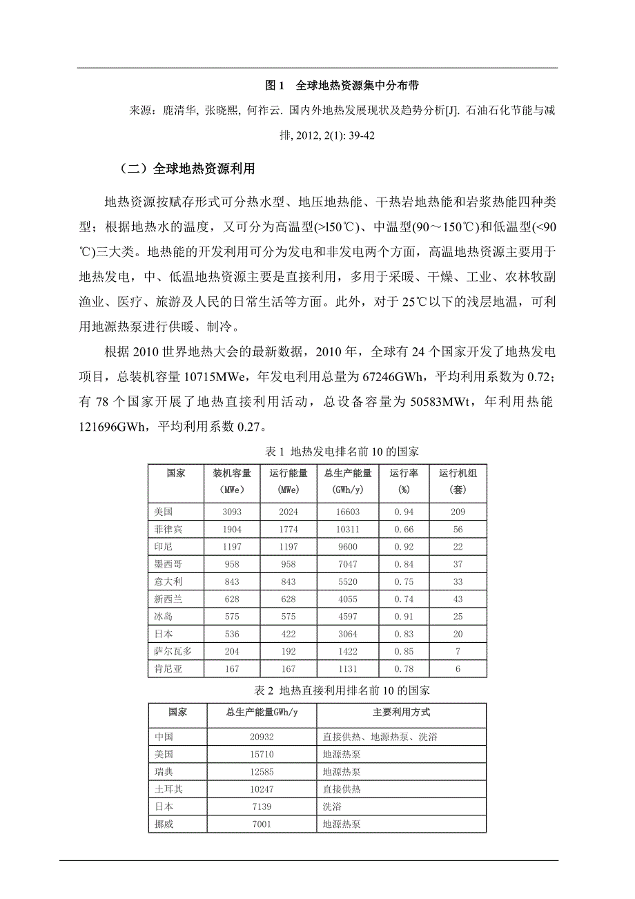 国内外地热能开发及利用现状介绍.doc_第2页