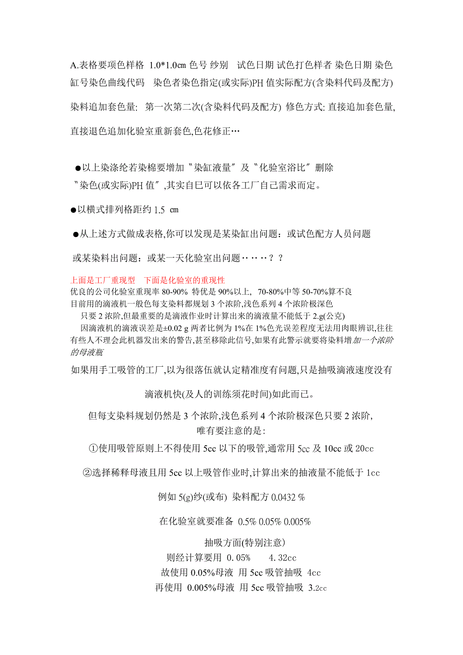 各种染料工厂和化验室的重现性研究.doc_第2页