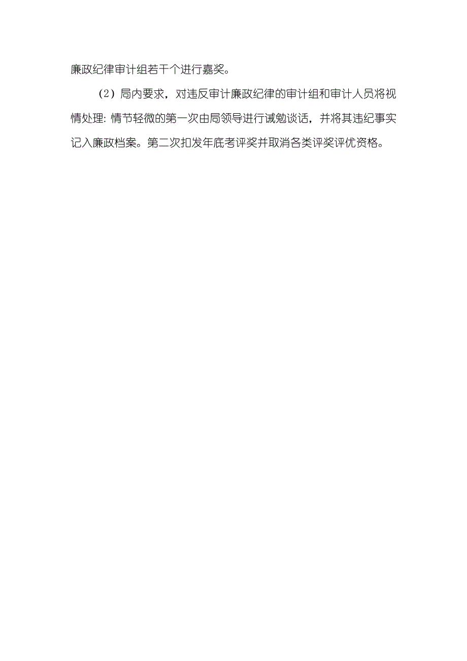 审计纪律实施情况汇报材料_第3页