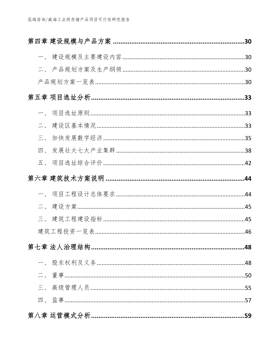 威海工业级存储产品项目可行性研究报告_模板参考_第2页