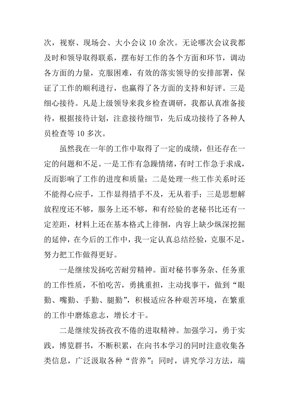 2023年秘书年终工作总结_秘书工作年终工作总结_第3页