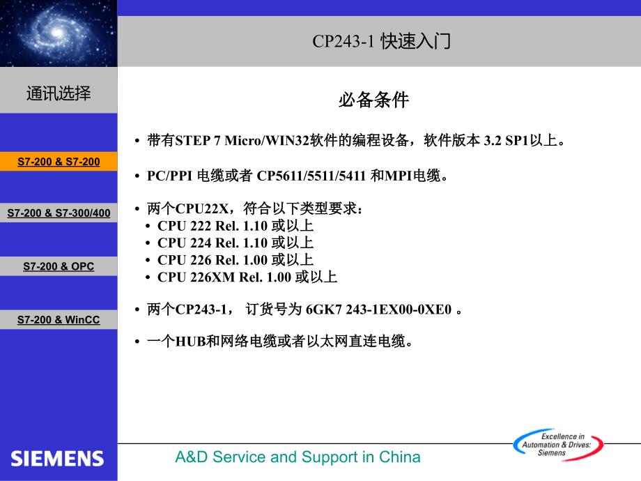 您可以选择CP2431将S7200连接在以太网上PPT课件_第2页