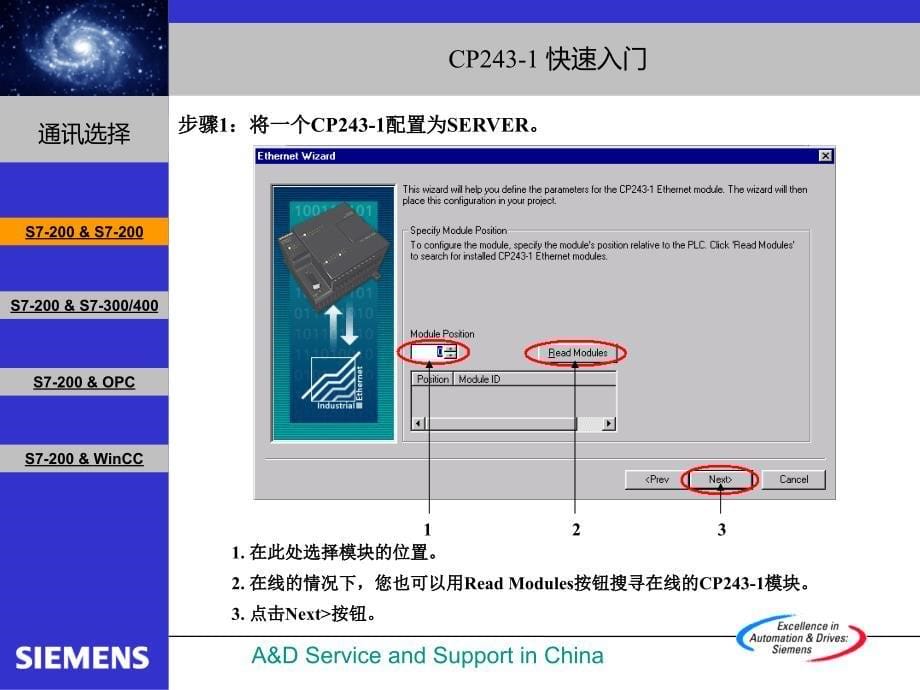 您可以选择CP2431将S7200连接在以太网上PPT课件_第5页