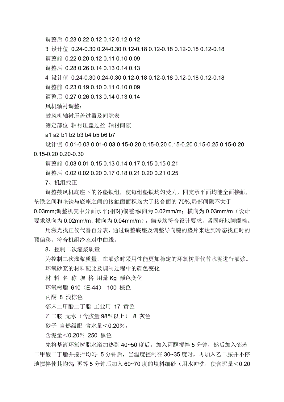 离心式鼓风机现场安装振动原因分析及减振措施.doc_第3页