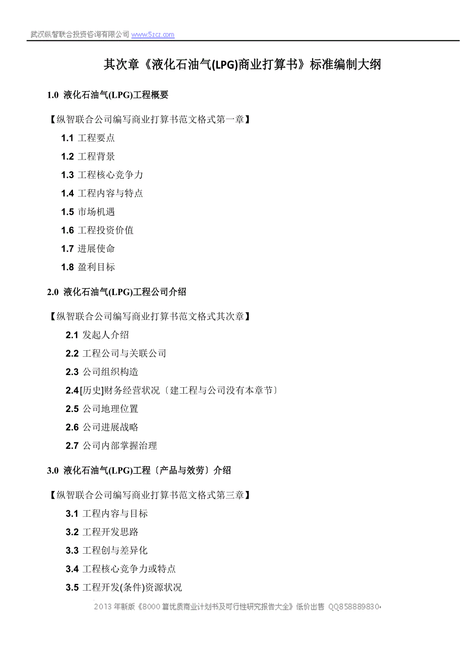 2023年液化石油气(LPG)项目商业计划书(可行性研究报告)_第4页