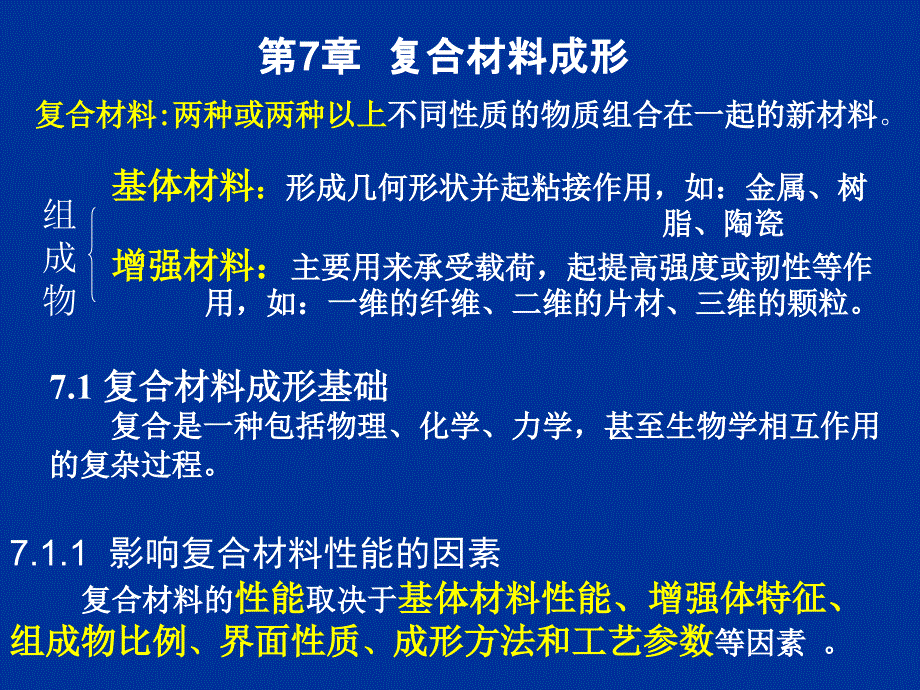 复件 第7章 复合材料成形_第1页