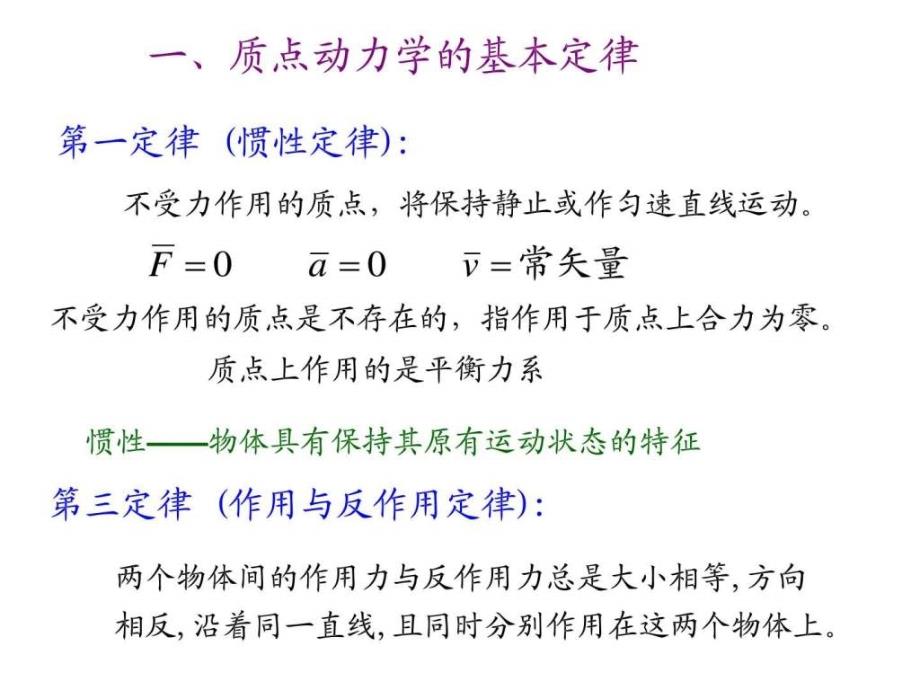 理论力学第十章质点动力学基本方程Y.ppt_第4页