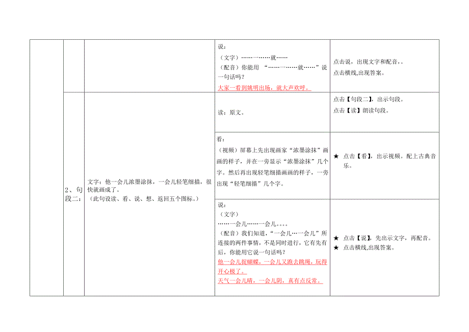 小学语文二年级下册教学设计《画家与牧童》_第4页