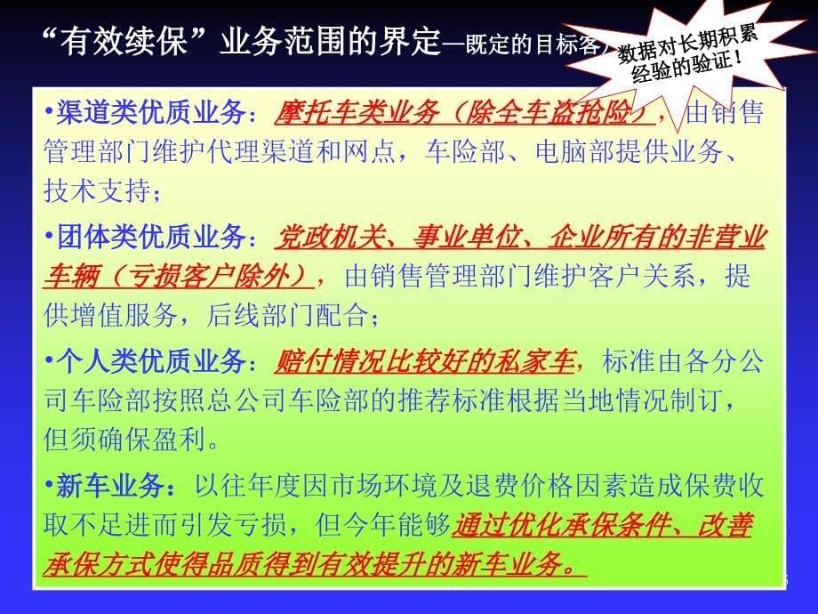 车险续保指引PPT文档资料_第5页