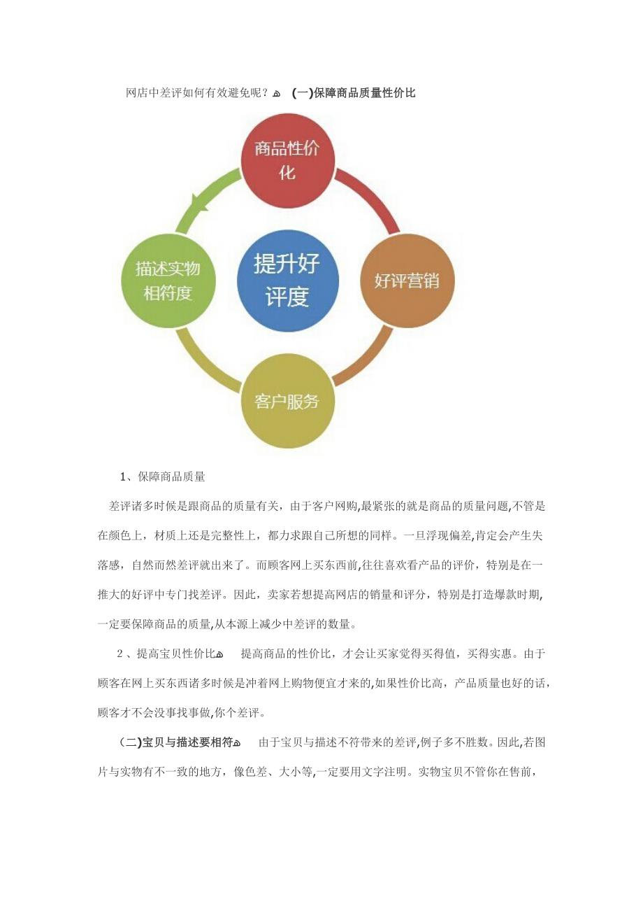 网店中差评如何有效避免_第1页